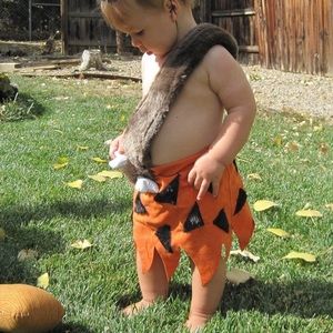 Boy Bam Bam Costume (bat included)